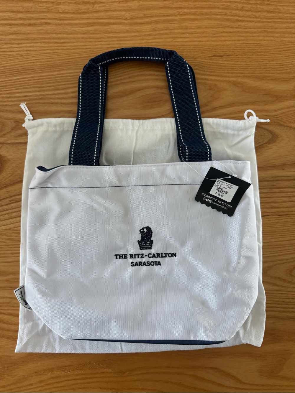 NWT - Ame & Lulu Surfside Tote Bag - LIMITED EDITION Ritz Carlton
